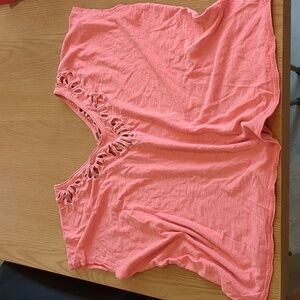 ✨4/$20 Free People Boxy Cutout Tee